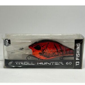 13 Fishing Troll Hunter 60 Crankbait Fishing Lure Mudbug Punch Floating 1/2 Oz